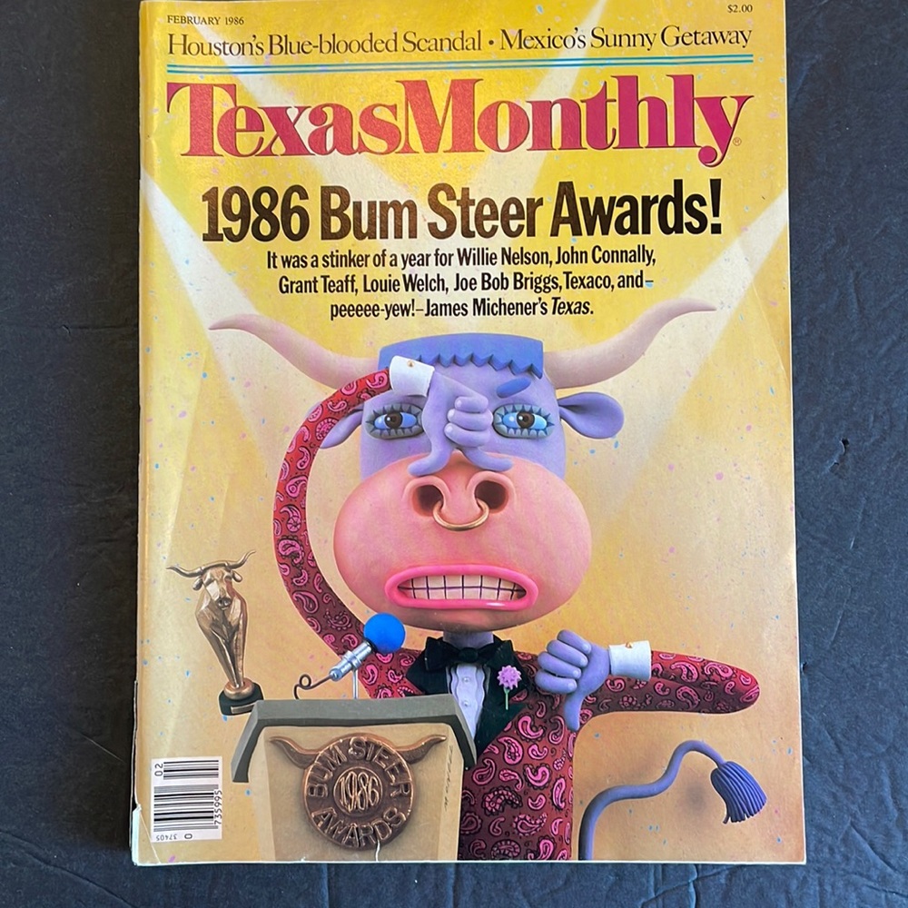 1986 Texas Monthly Magazine